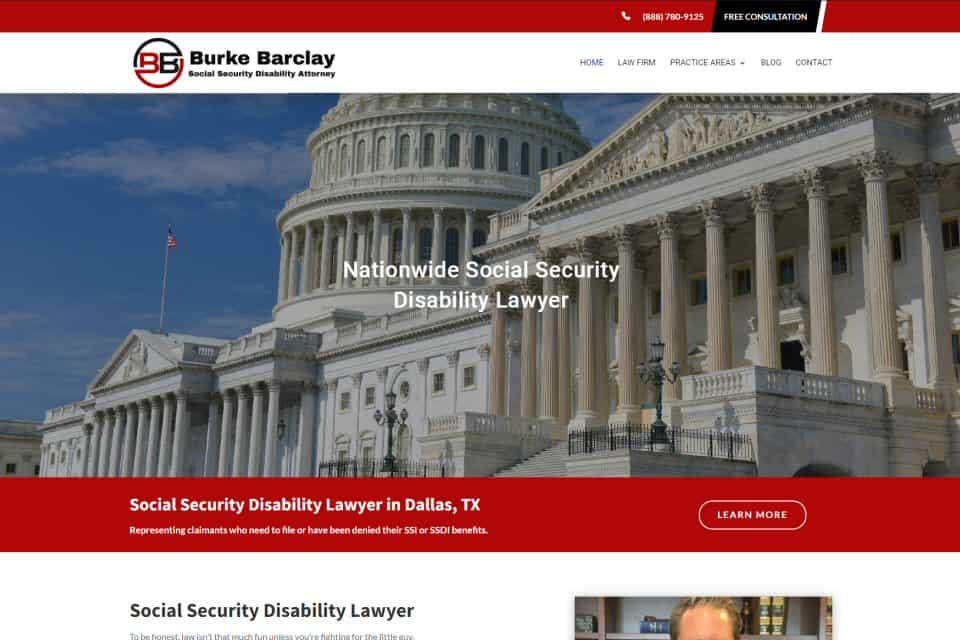 Burke Barclay Social Security Disability Lawyer by MW Strategic Services
