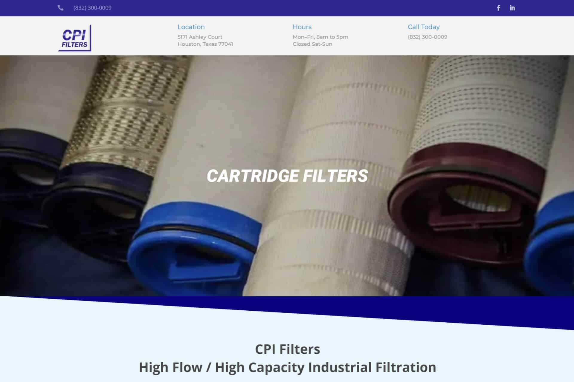 CPI Filters by MW Strategic Services