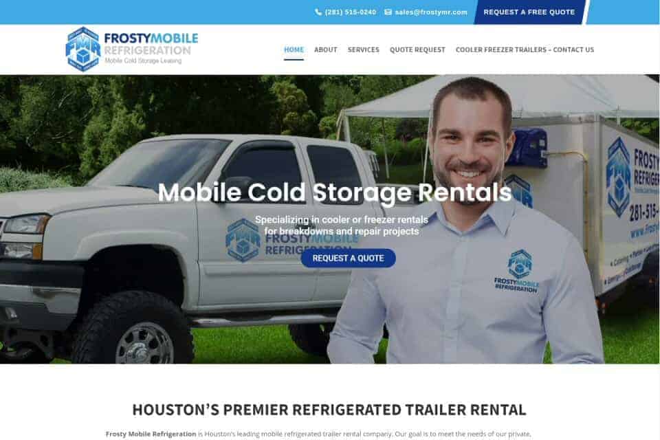 Frosty Mobile Refrigeration by MW Strategic Services